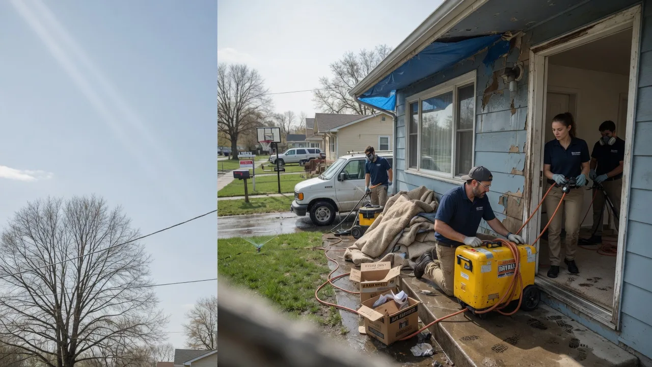 Basement Flood Cleanup in Virgie, KY near me